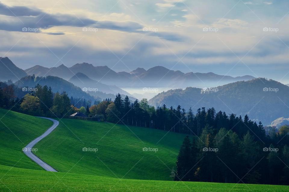 an elevated portion of the Earth's crust, generally with steep sides that show significant exposed bedrock.beauty is in nature