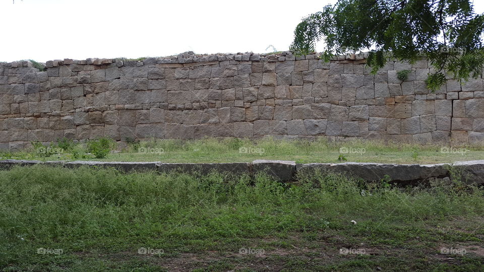 stone wall