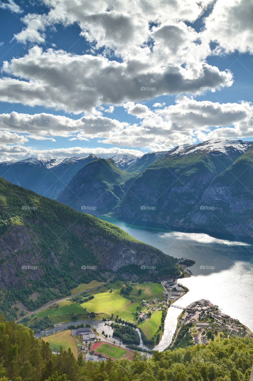 from Stegastein viewpoint