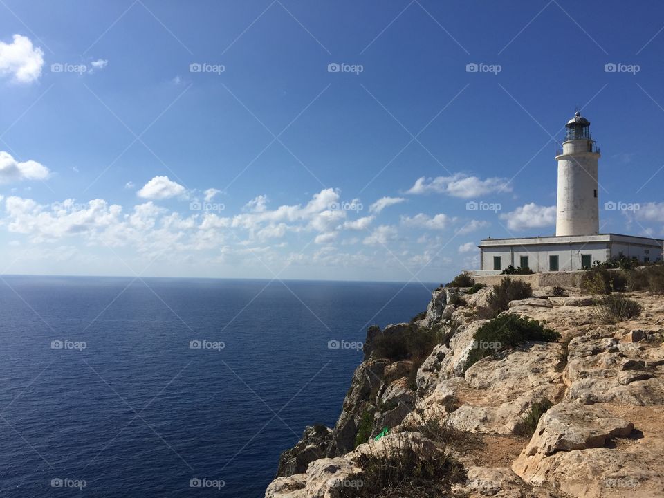 Lighthouse, No Person, Water, Sea, Seashore