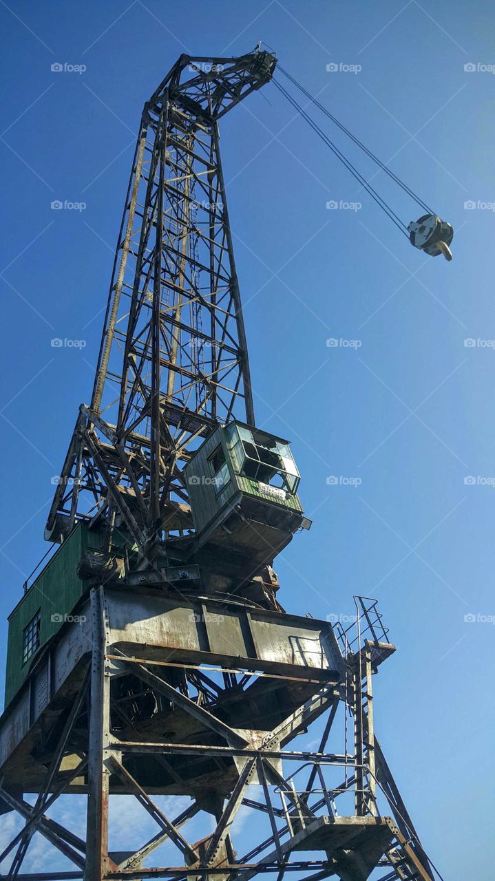 old crane