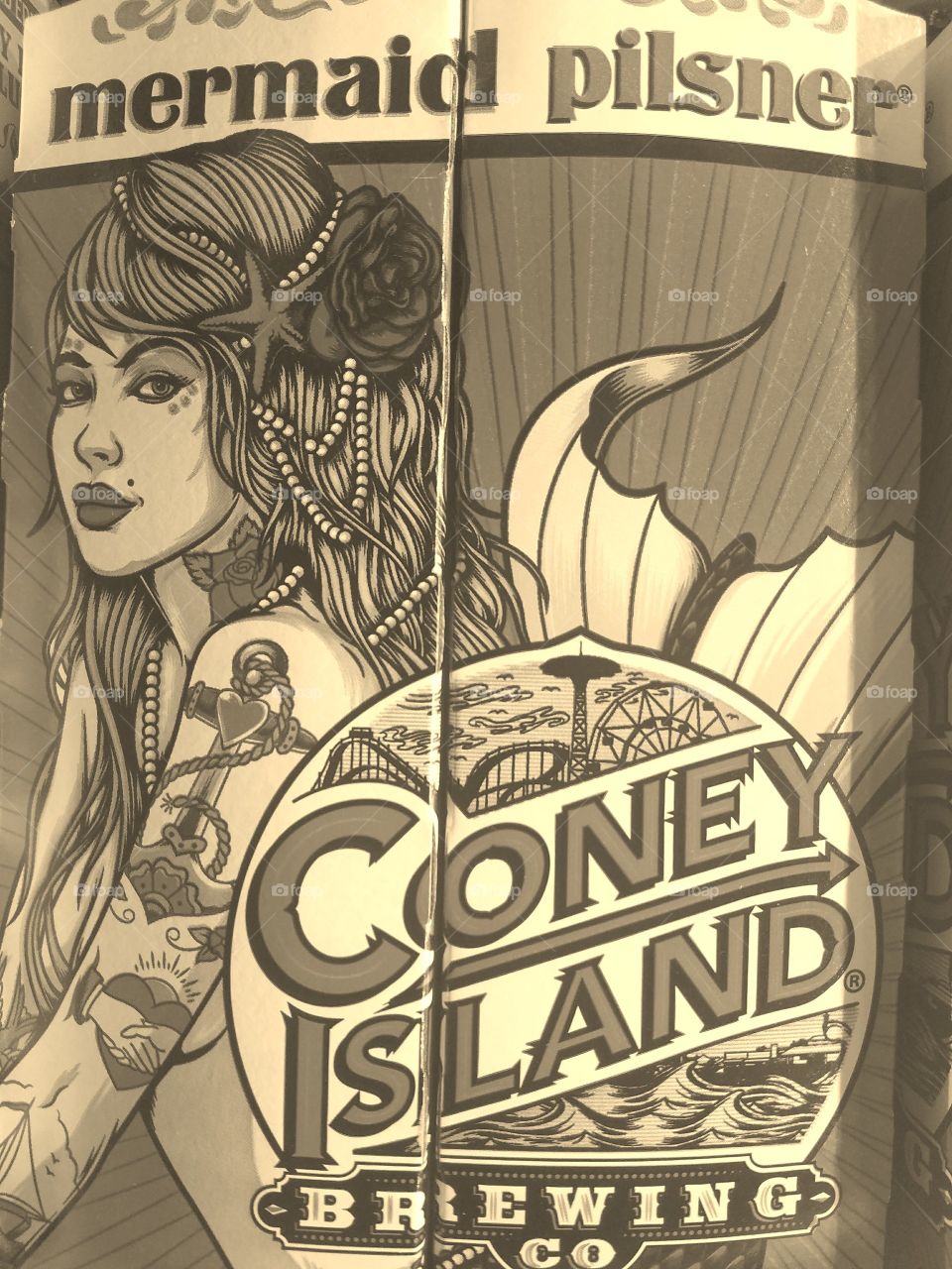 Coney Island Brewing Company Mermaid Pilsner