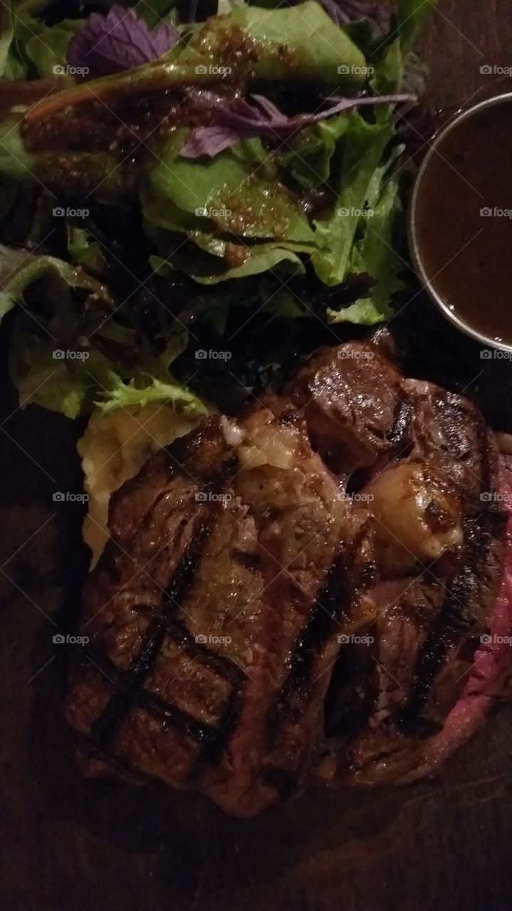 rib eye steak