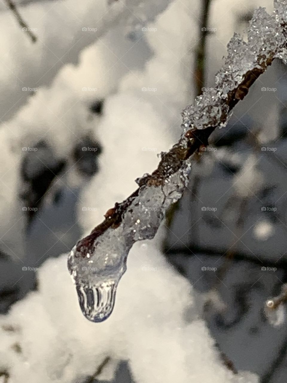 Ice drop