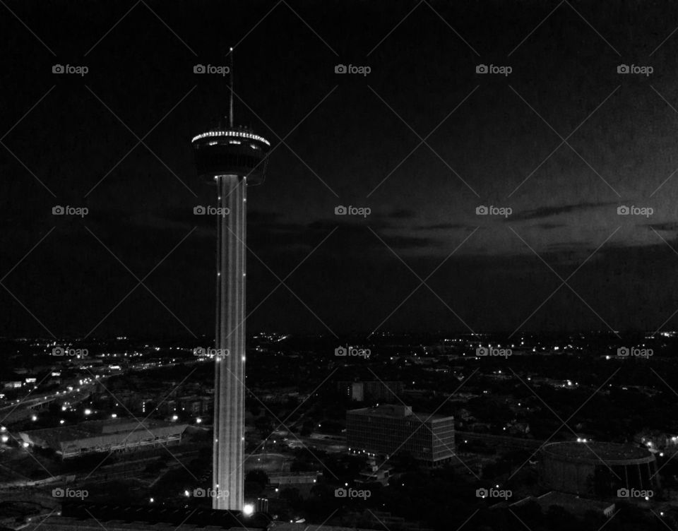 Tower of the Americas. Built for Hemisfair 1968 
San Antonio, Texas