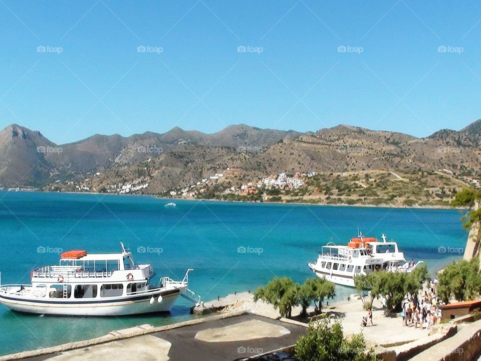 Залив Мирабелла. о. Крит.