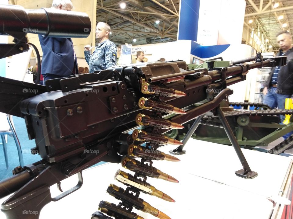 Военное оружие пулемёт