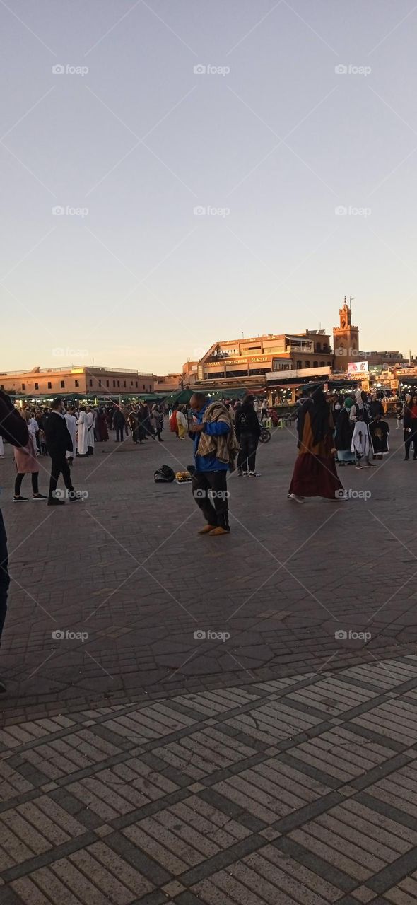 Marrakech city , morocco