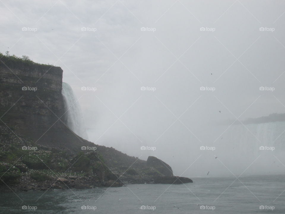 Water, Fog, Landscape, Sea, No Person
