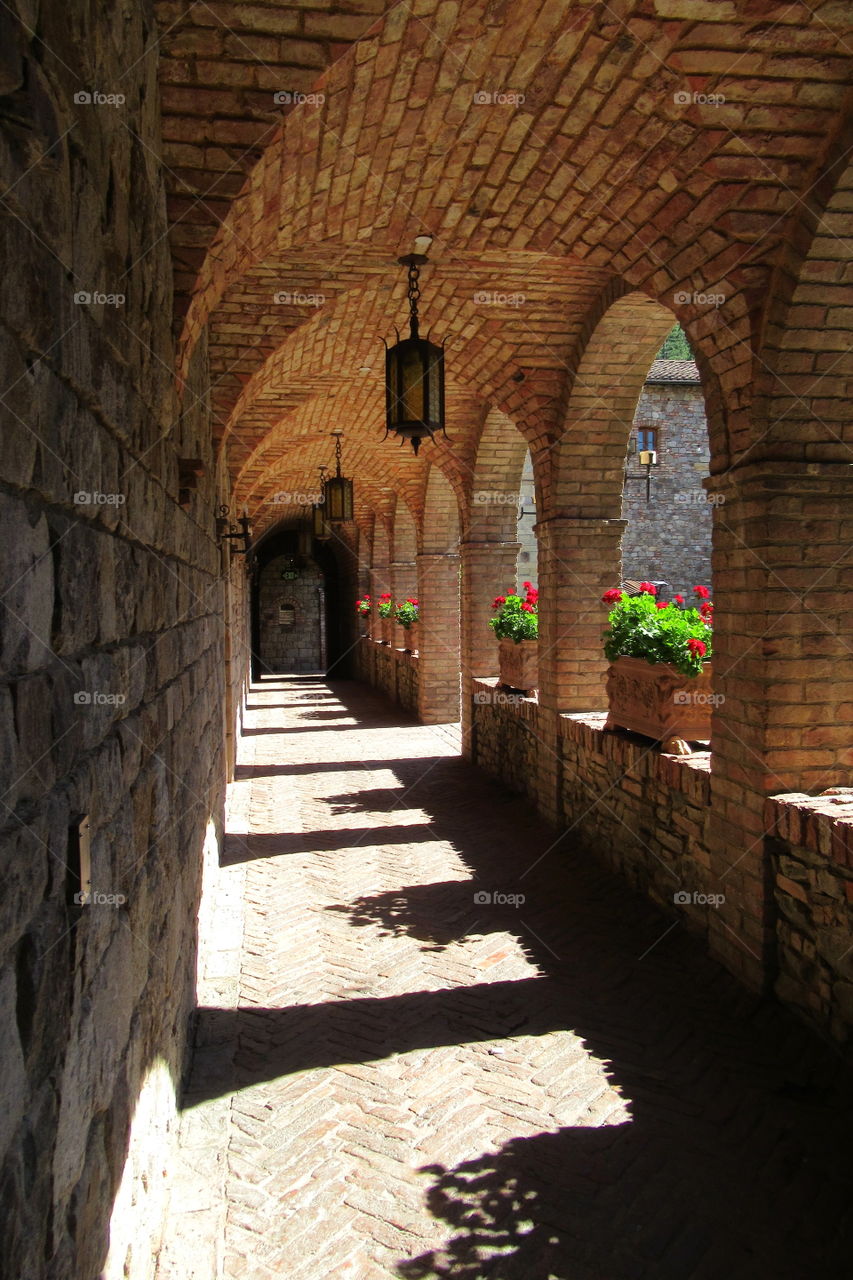 Castle corridor