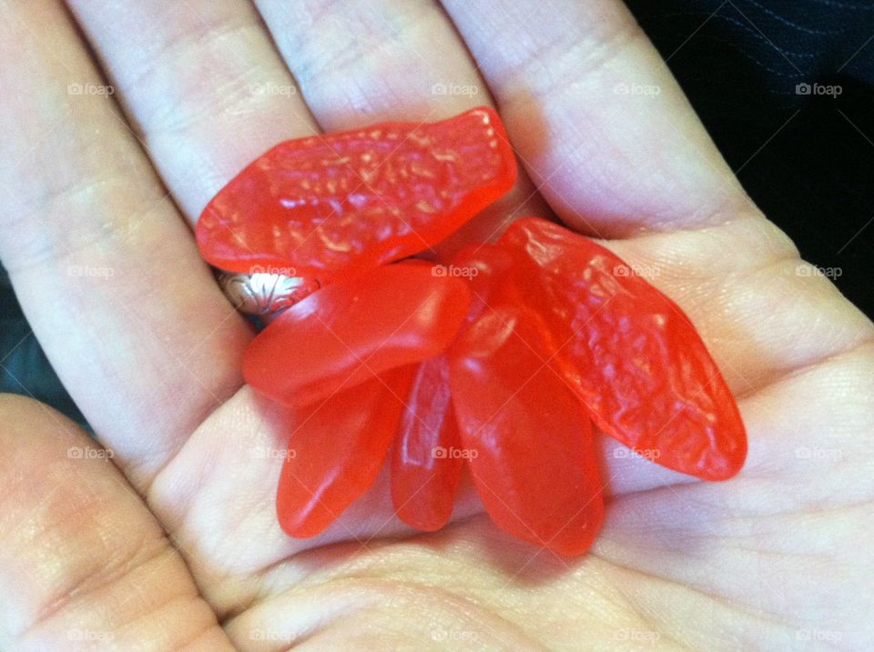 Handful of Swedish fish