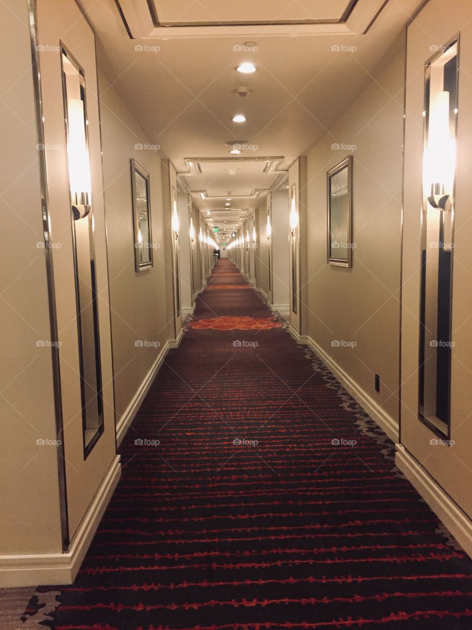 hotel’s hallway