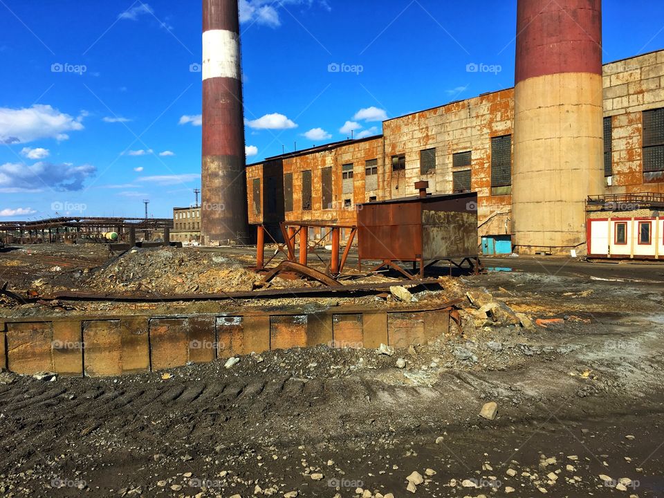 Old metallurgic factory 