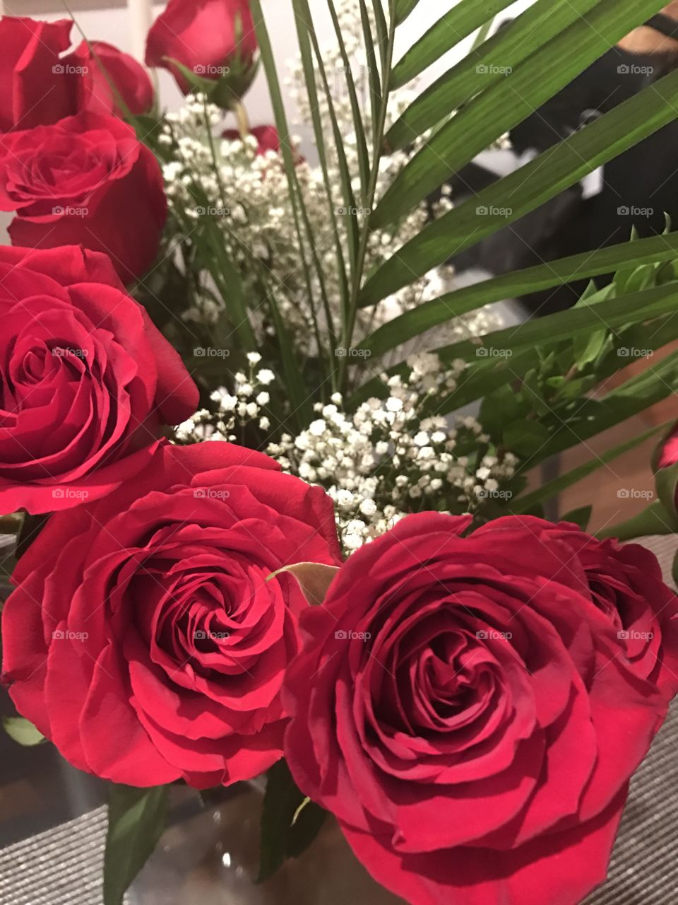 Pre-Valentine's Day red roses