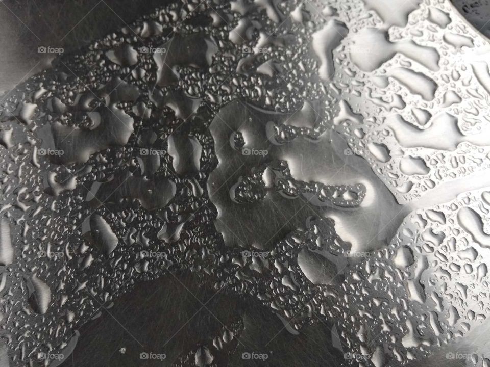 rainy drop in the texture