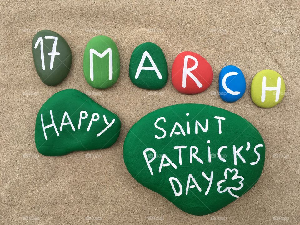 17 March Saint Patrick's Day