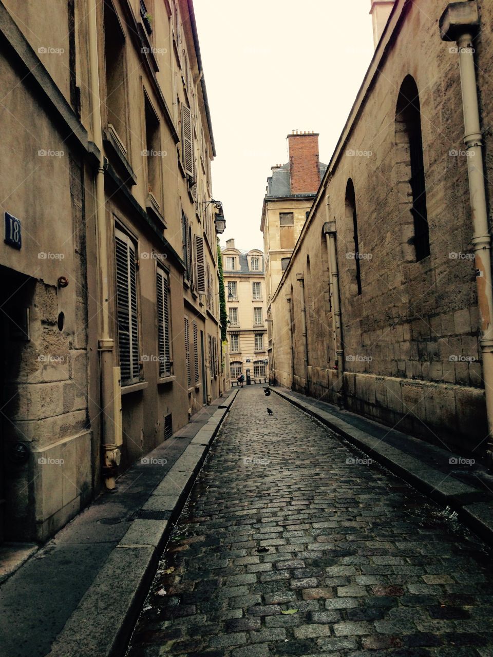 Back alley . Paris, France