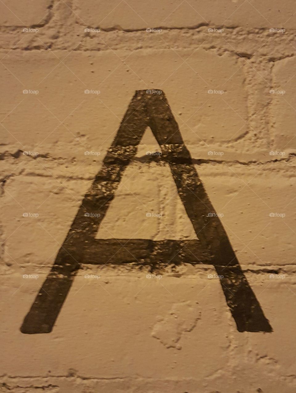capital letter A
