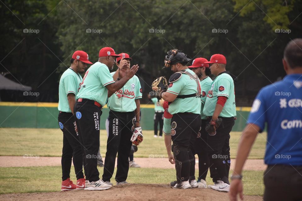 Jugadores de beisbol 