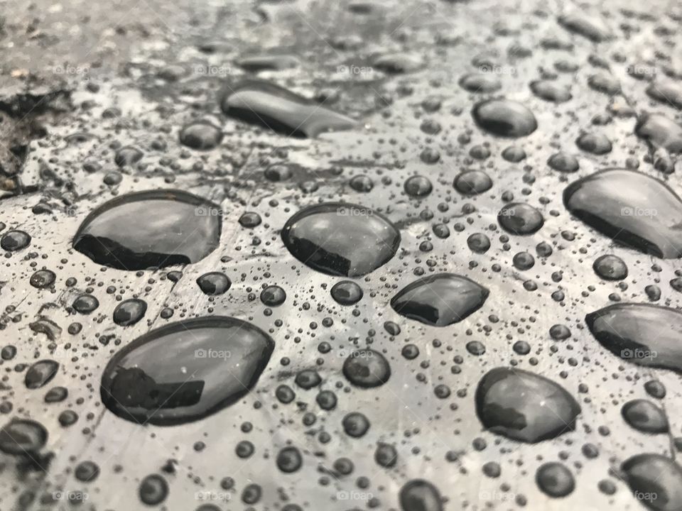 Water droplets 