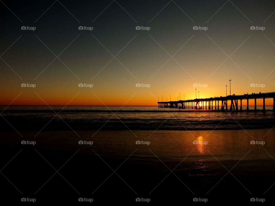 Venice Beach Pier. Photo taken at Venice, CA
