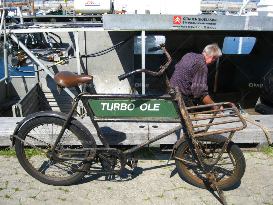 Turbo Bike . A (borrowed) bike: "I want to ride my bicycle, I want to ride my bike, I want to ride it where I like"
