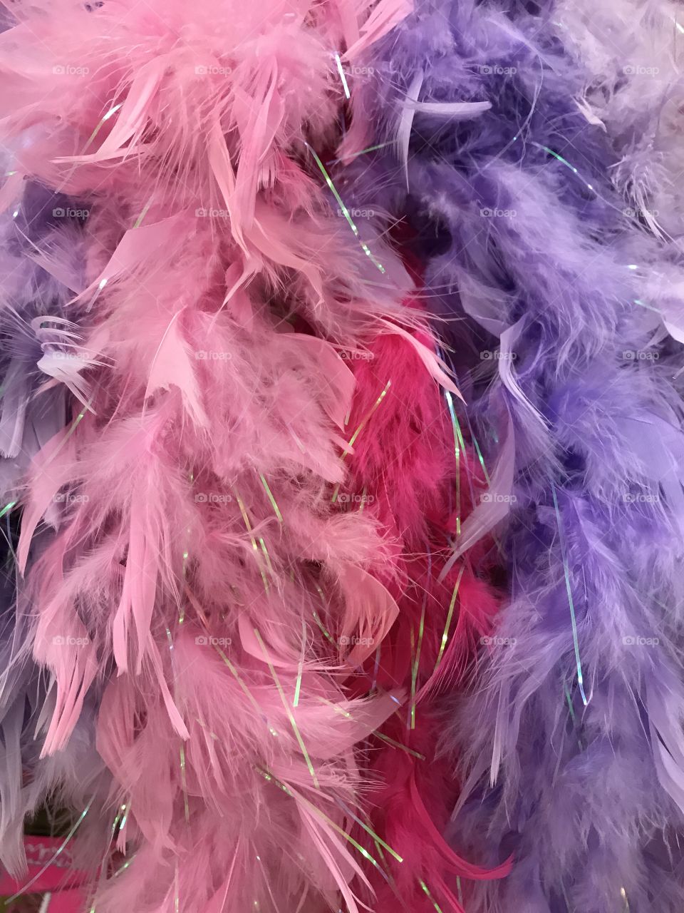 Feather boas 