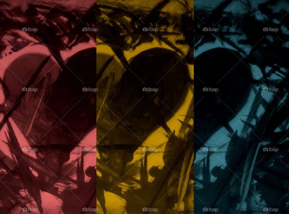 2 hearts beating together