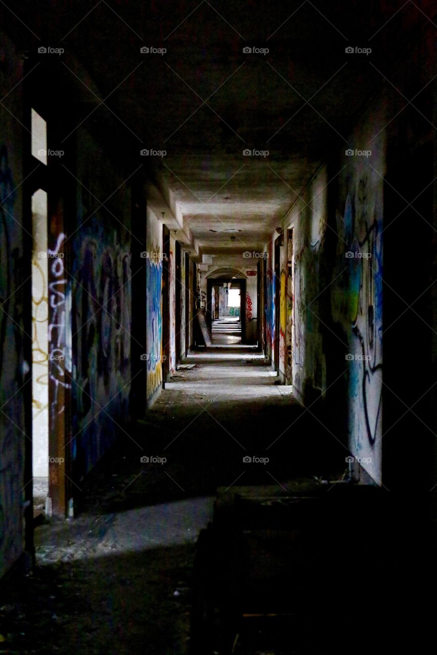 Explorig an abandoned building