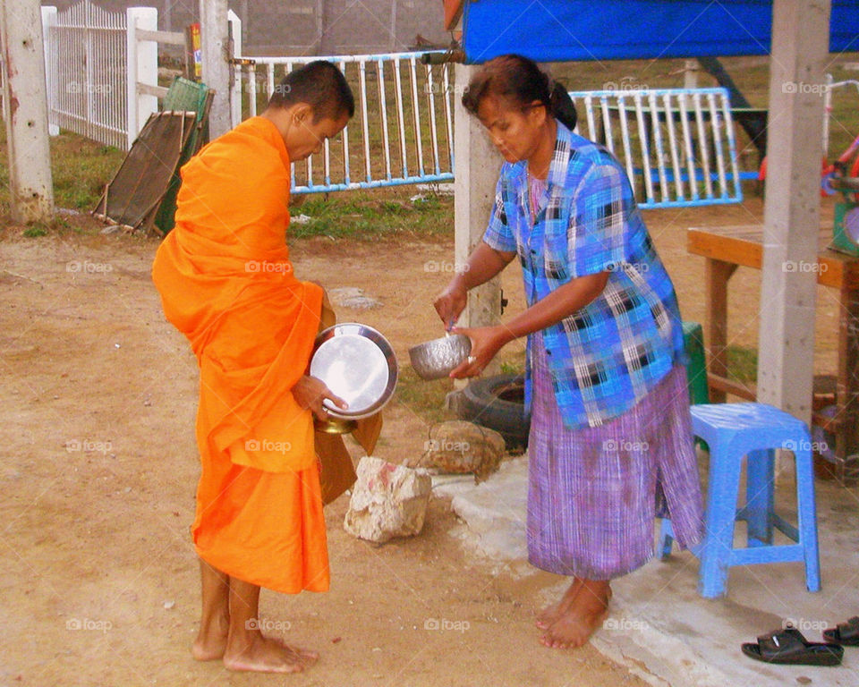 Thai monk