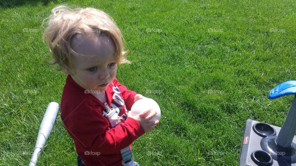 playing baseball. boys will be boys