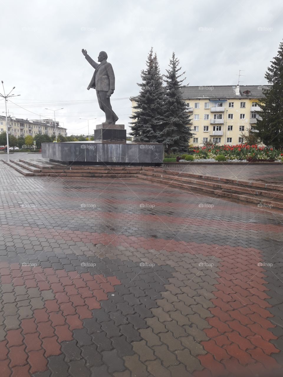 Город осенью