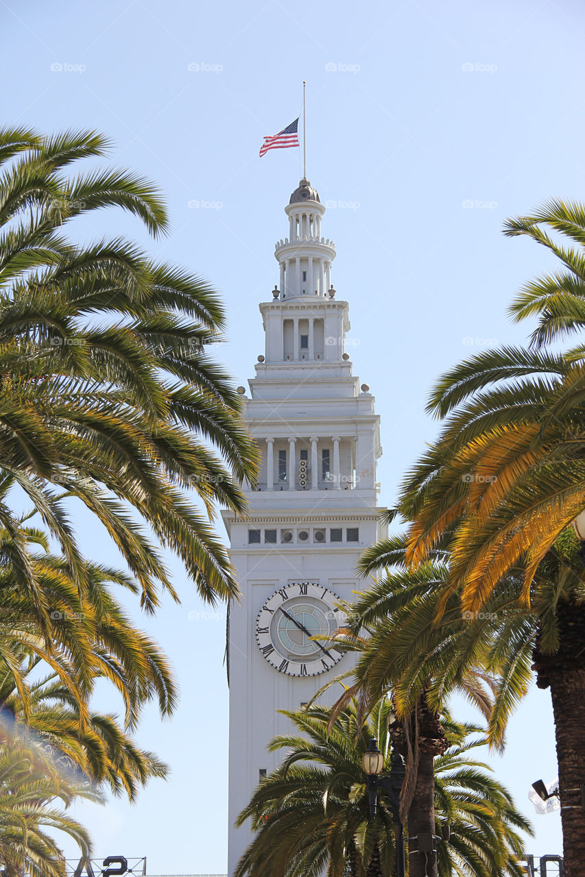 Tower with clock 