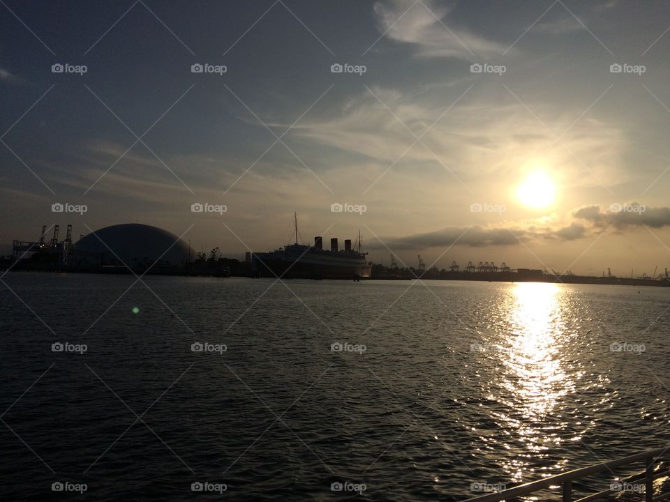 Port of Long Beach & queen Mary 