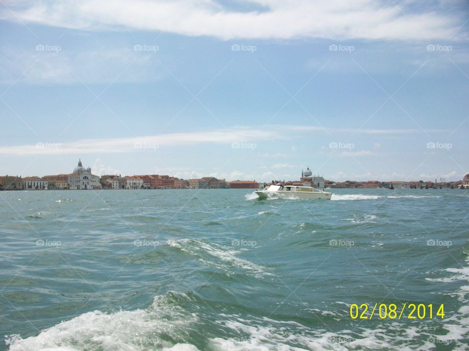 Venetian tour boat