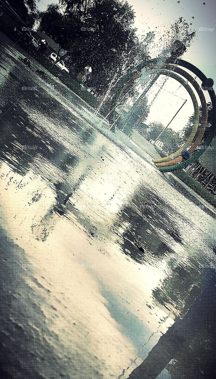 splash pad. clearing my head