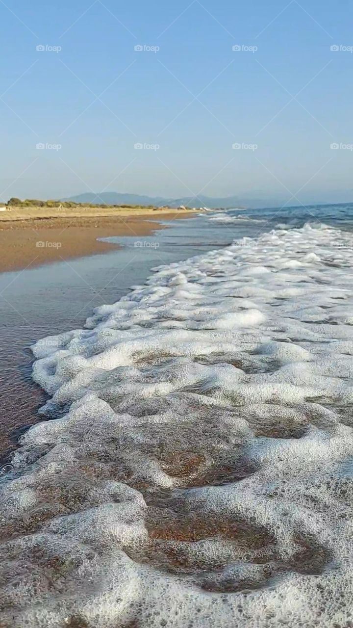 Sea foam