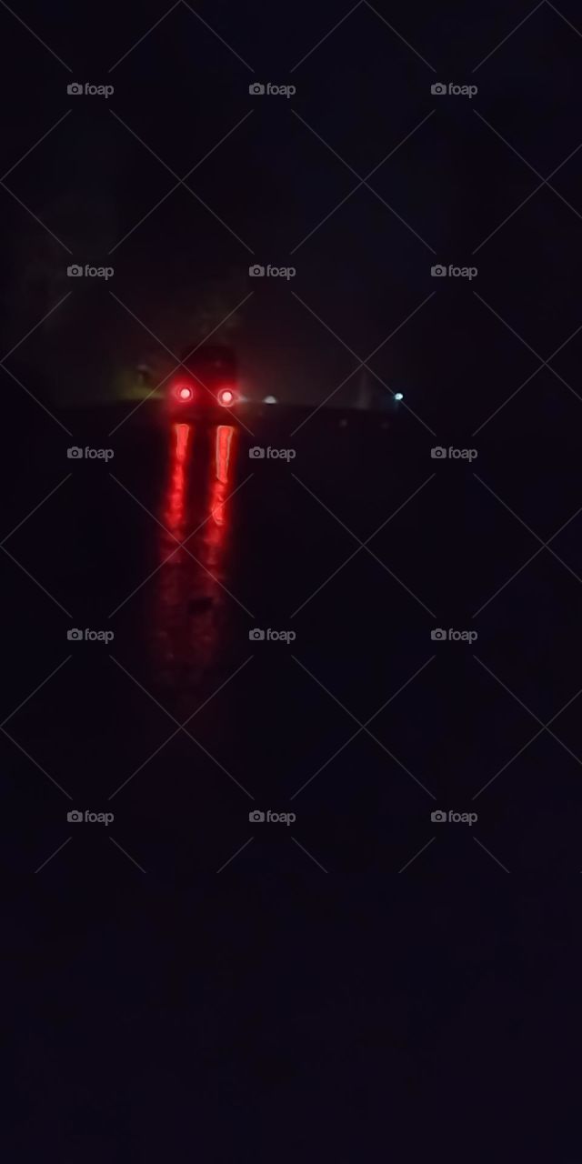 Rainy day ..night time Road view 4