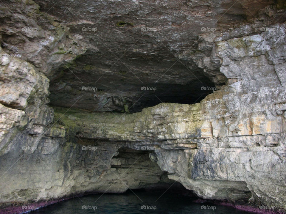 sea cave in menorca by jbarberan