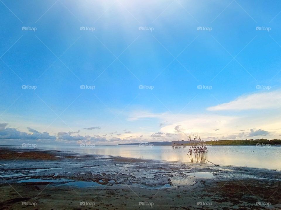 Buntal beachfront Sarawak