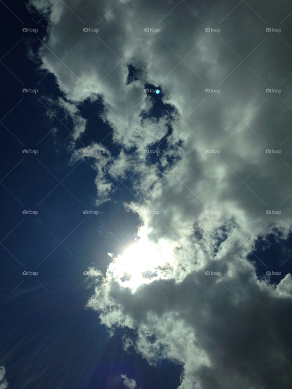 Sun and clouds