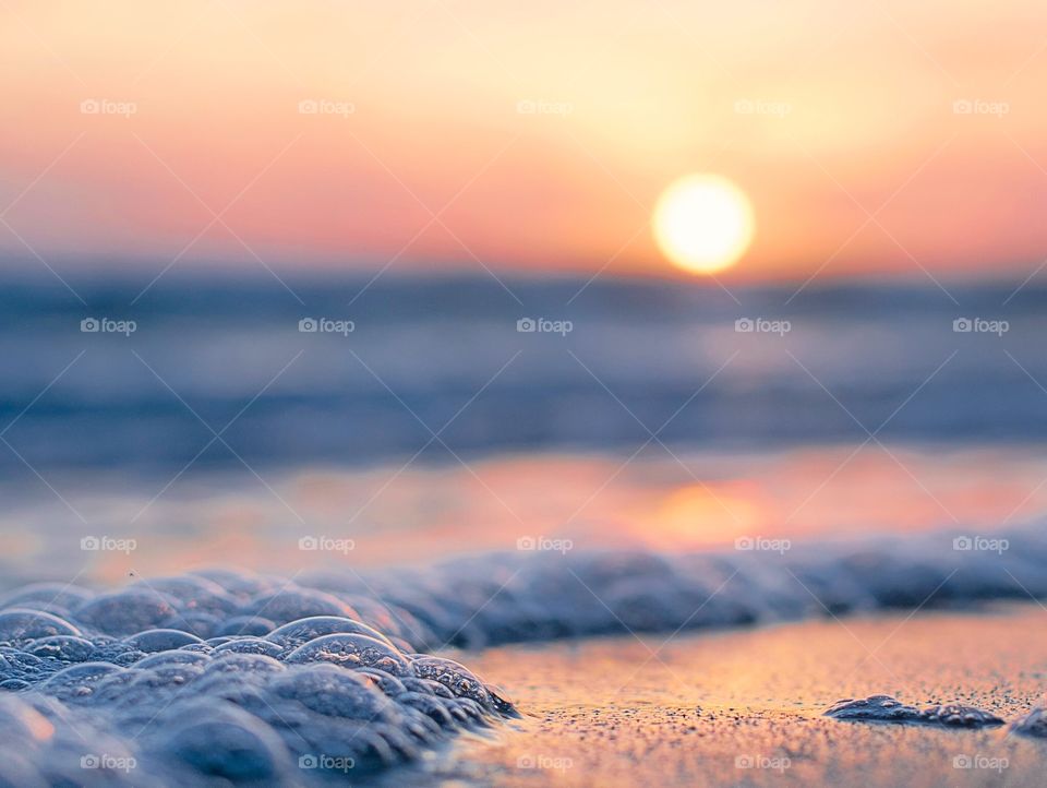 Sunset, Water, Sun, Sea, Dawn