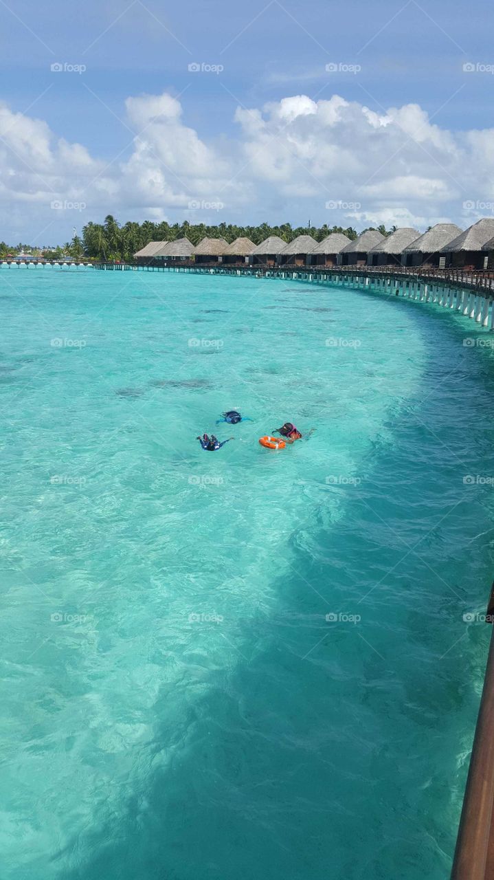 can never have enough of this turquoise water