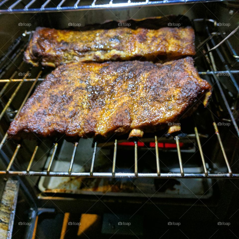 experimenting with some ribs