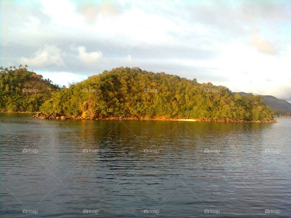 One of the preserved island in Marinduque Philippines 