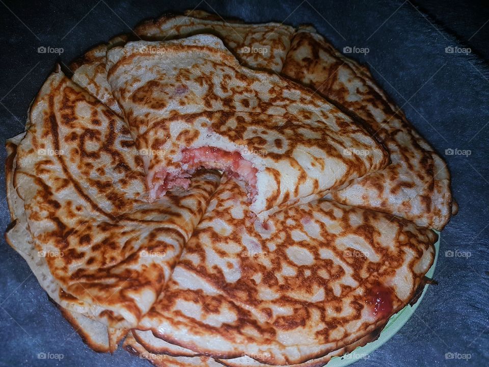 Romanian pancakes