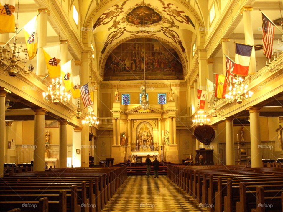 French Quarter cathedral