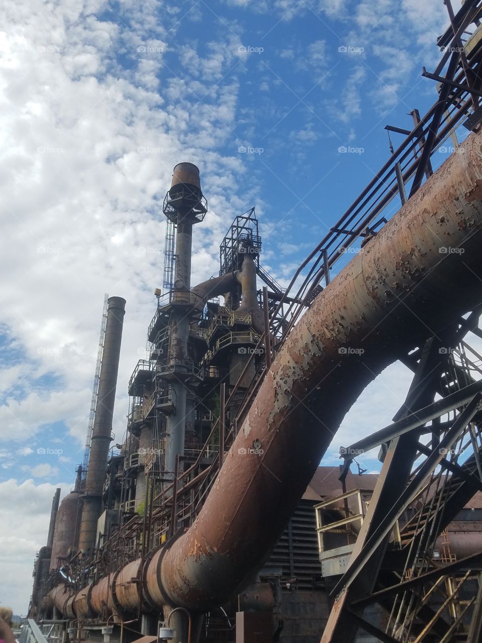 steel stacks