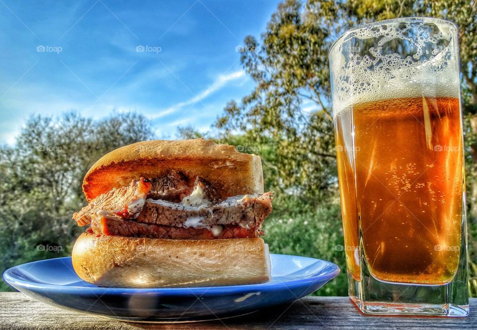 Burger And Beer