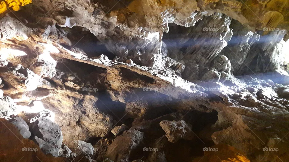 harbor and cave